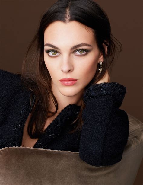 Vittoria Ceretti for Chanel Makeup .